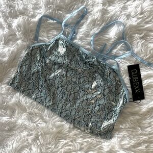 Club Exx Hypnotic Hype Lace Up Top